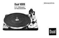 Dual 1009-Owners-Manual-2 